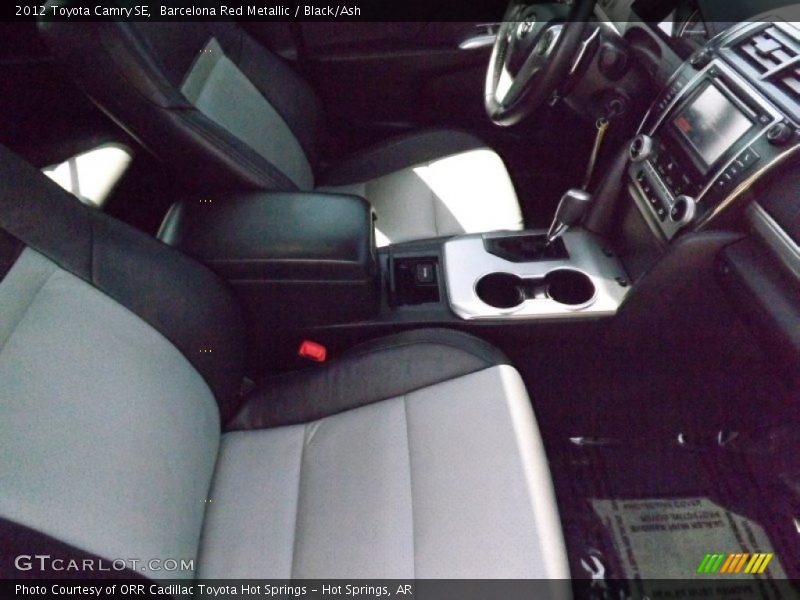 Barcelona Red Metallic / Black/Ash 2012 Toyota Camry SE