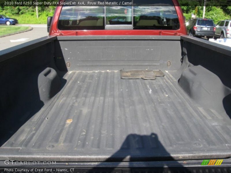 Royal Red Metallic / Camel 2010 Ford F250 Super Duty FX4 SuperCab 4x4