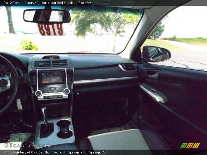 Barcelona Red Metallic / Black/Ash 2012 Toyota Camry SE