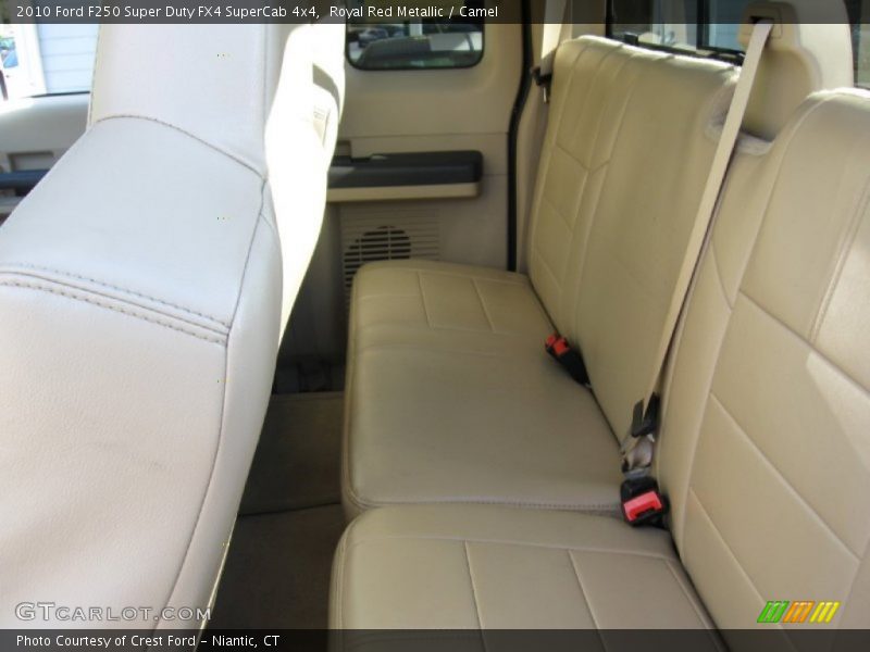 Royal Red Metallic / Camel 2010 Ford F250 Super Duty FX4 SuperCab 4x4