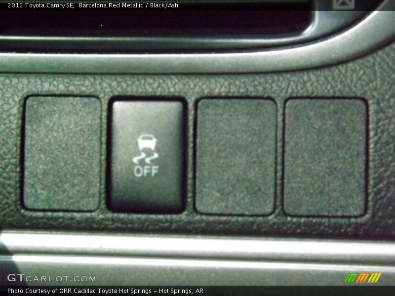 Barcelona Red Metallic / Black/Ash 2012 Toyota Camry SE
