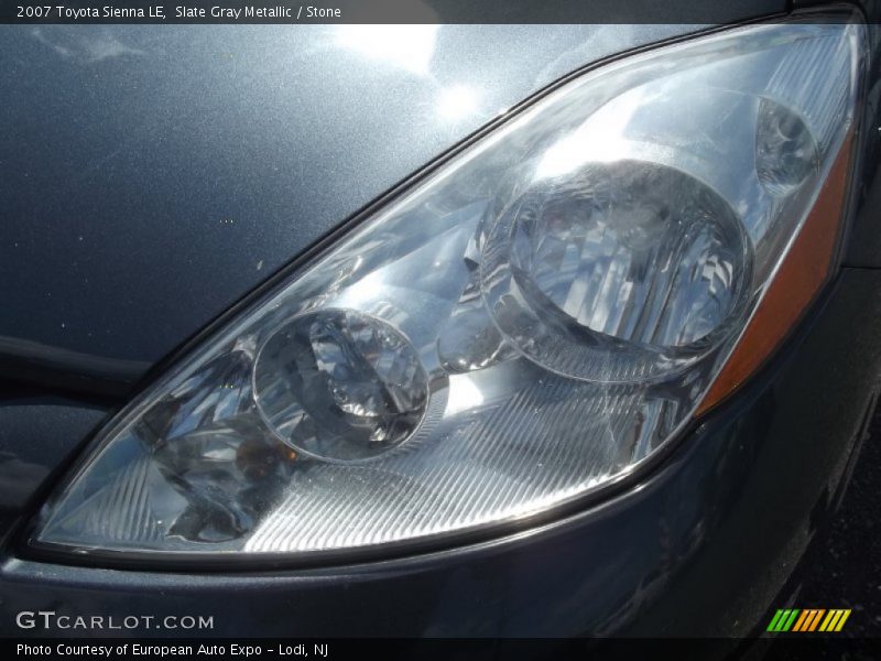 Slate Gray Metallic / Stone 2007 Toyota Sienna LE