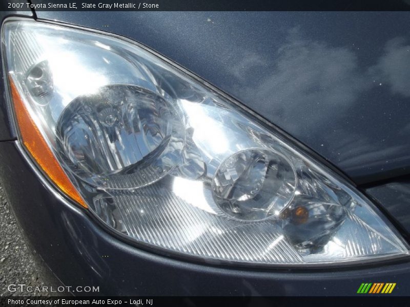 Slate Gray Metallic / Stone 2007 Toyota Sienna LE