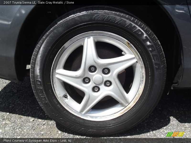 Slate Gray Metallic / Stone 2007 Toyota Sienna LE