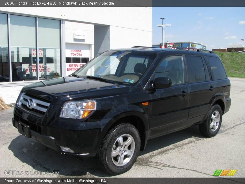 Nighthawk Black Pearl / Saddle 2006 Honda Pilot EX-L 4WD