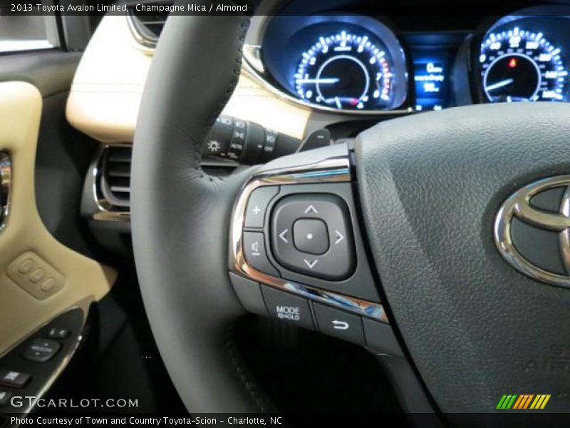 Controls of 2013 Avalon Limited