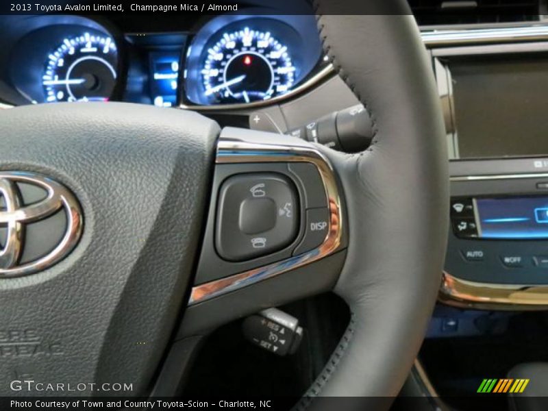 Controls of 2013 Avalon Limited