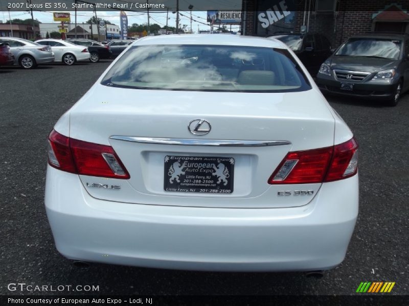 Starfire White Pearl / Cashmere 2007 Lexus ES 350