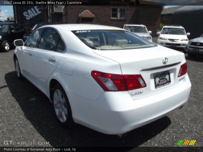 Starfire White Pearl / Cashmere 2007 Lexus ES 350