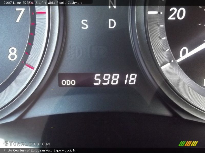 Starfire White Pearl / Cashmere 2007 Lexus ES 350
