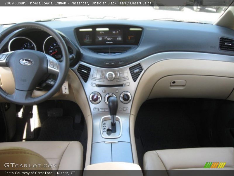Obsidian Black Pearl / Desert Beige 2009 Subaru Tribeca Special Edition 7 Passenger