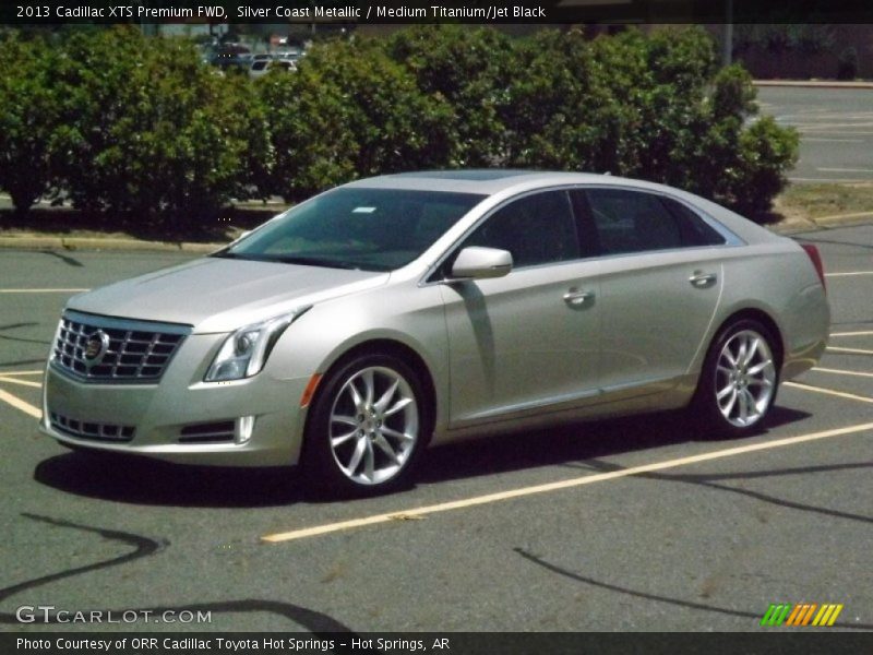 Silver Coast Metallic / Medium Titanium/Jet Black 2013 Cadillac XTS Premium FWD