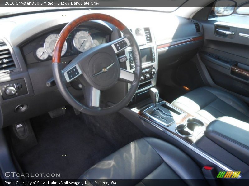 Black / Dark Slate Gray 2010 Chrysler 300 Limited