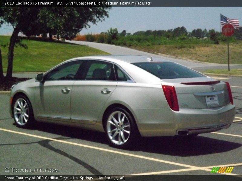 Silver Coast Metallic / Medium Titanium/Jet Black 2013 Cadillac XTS Premium FWD