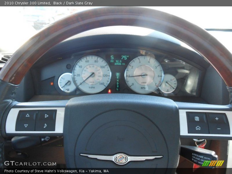 Black / Dark Slate Gray 2010 Chrysler 300 Limited