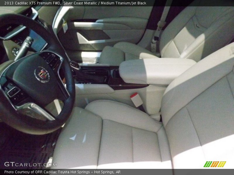 Silver Coast Metallic / Medium Titanium/Jet Black 2013 Cadillac XTS Premium FWD