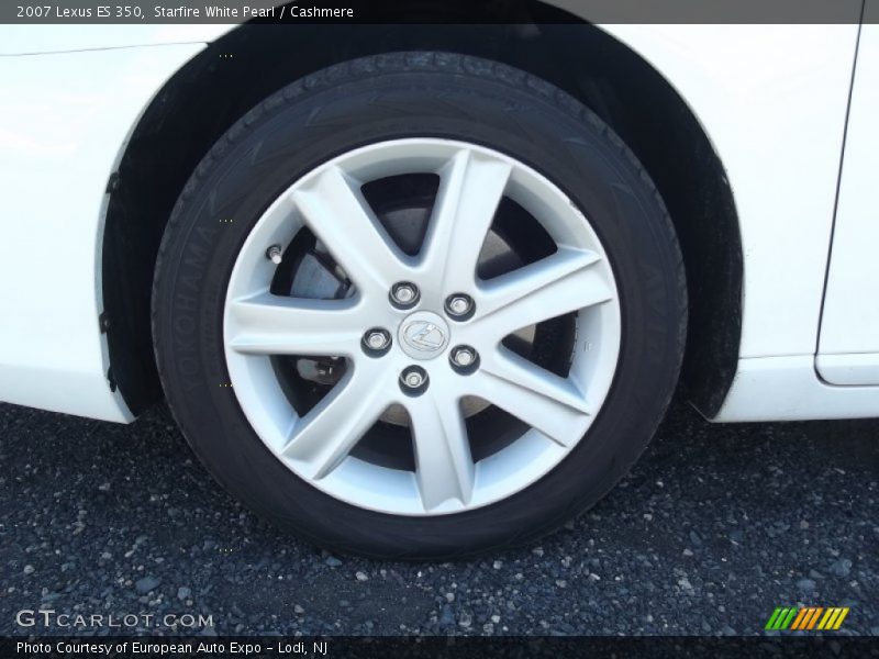 Starfire White Pearl / Cashmere 2007 Lexus ES 350