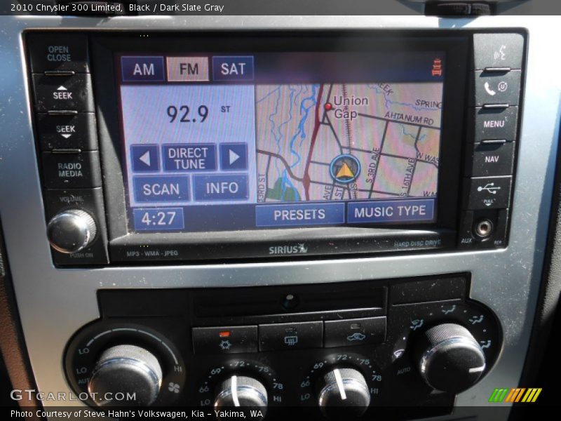 Black / Dark Slate Gray 2010 Chrysler 300 Limited