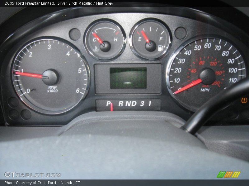 Silver Birch Metallic / Flint Grey 2005 Ford Freestar Limited
