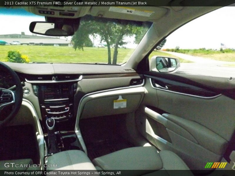 Silver Coast Metallic / Medium Titanium/Jet Black 2013 Cadillac XTS Premium FWD