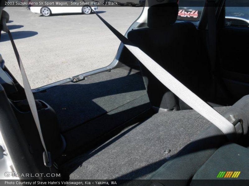 Silky Silver Metallic / Black 2003 Suzuki Aerio SX Sport Wagon