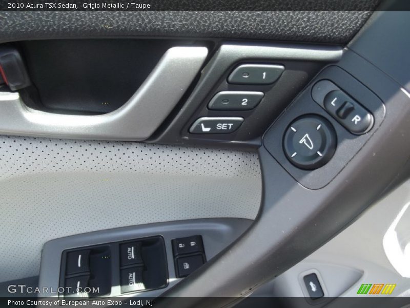 Grigio Metallic / Taupe 2010 Acura TSX Sedan
