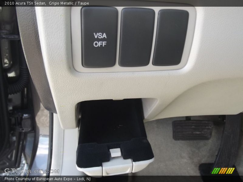 Grigio Metallic / Taupe 2010 Acura TSX Sedan