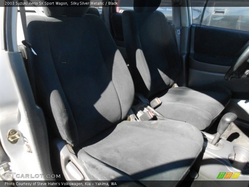 Silky Silver Metallic / Black 2003 Suzuki Aerio SX Sport Wagon