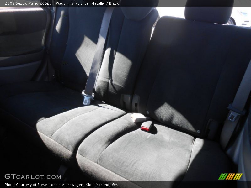 Silky Silver Metallic / Black 2003 Suzuki Aerio SX Sport Wagon