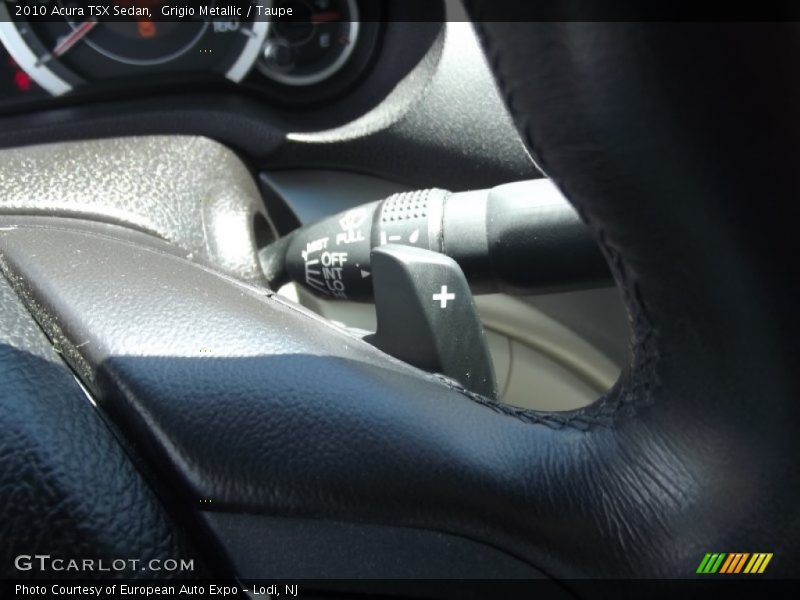 Grigio Metallic / Taupe 2010 Acura TSX Sedan