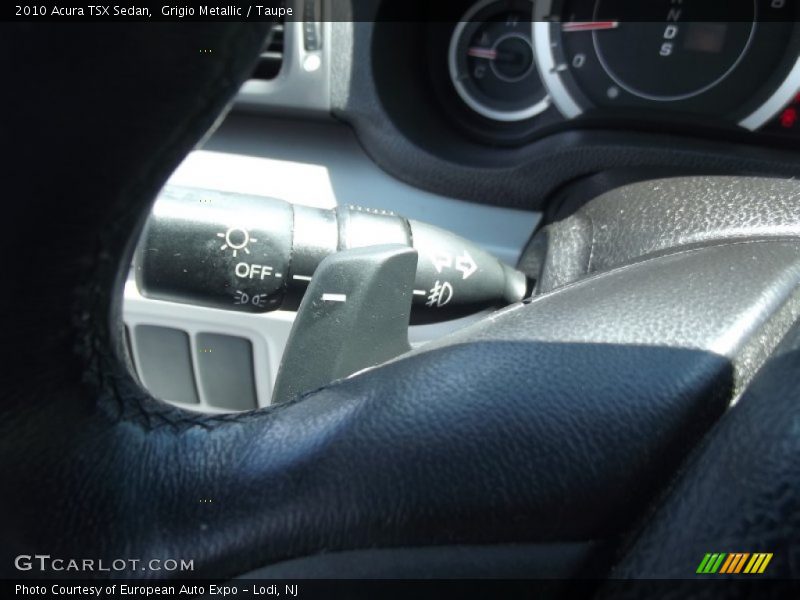Grigio Metallic / Taupe 2010 Acura TSX Sedan