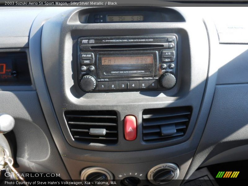 Silky Silver Metallic / Black 2003 Suzuki Aerio SX Sport Wagon