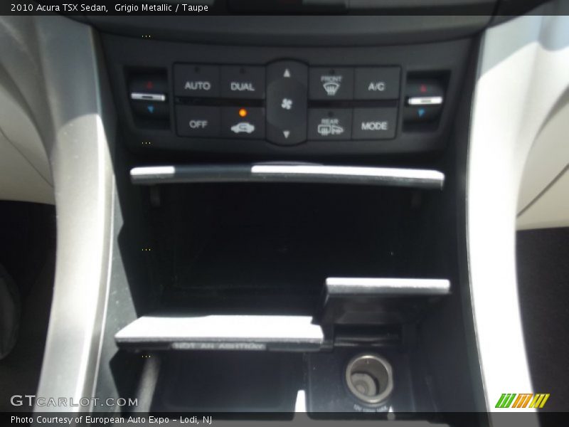 Grigio Metallic / Taupe 2010 Acura TSX Sedan