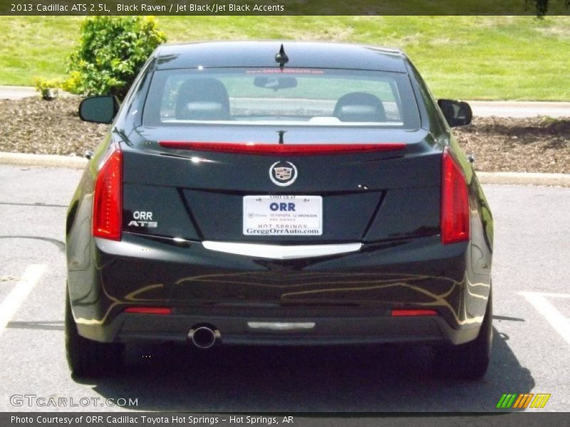 Black Raven / Jet Black/Jet Black Accents 2013 Cadillac ATS 2.5L