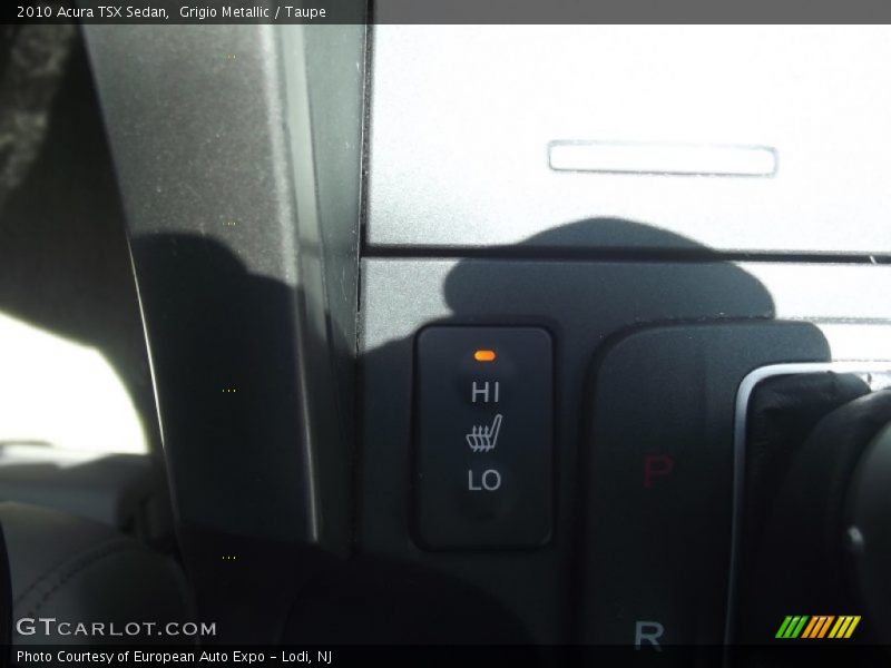 Grigio Metallic / Taupe 2010 Acura TSX Sedan