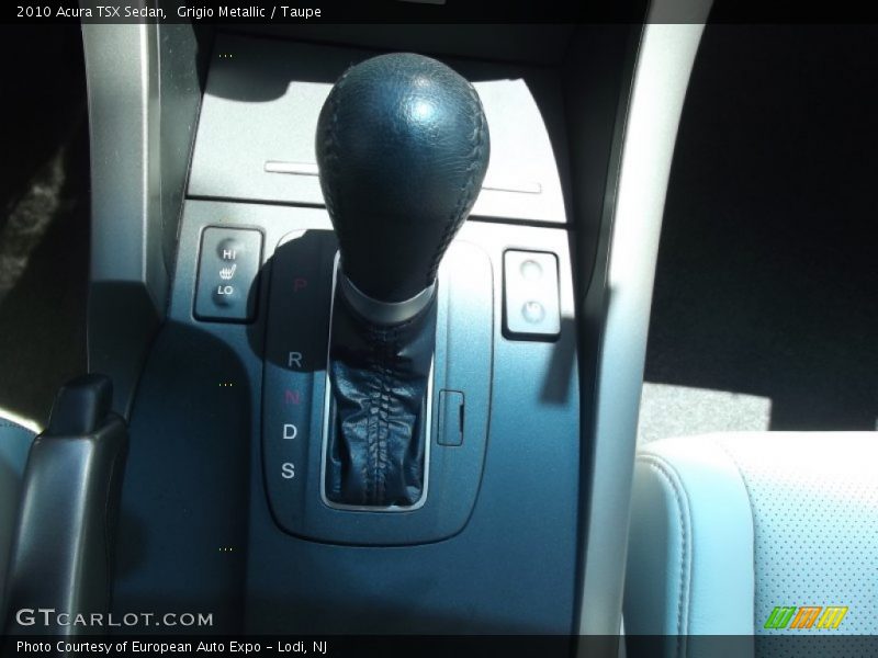Grigio Metallic / Taupe 2010 Acura TSX Sedan