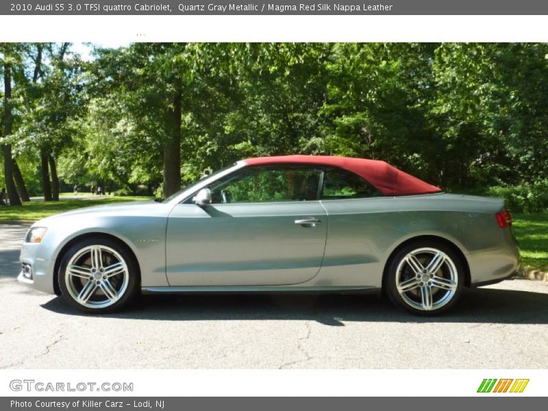  2010 S5 3.0 TFSI quattro Cabriolet Quartz Gray Metallic