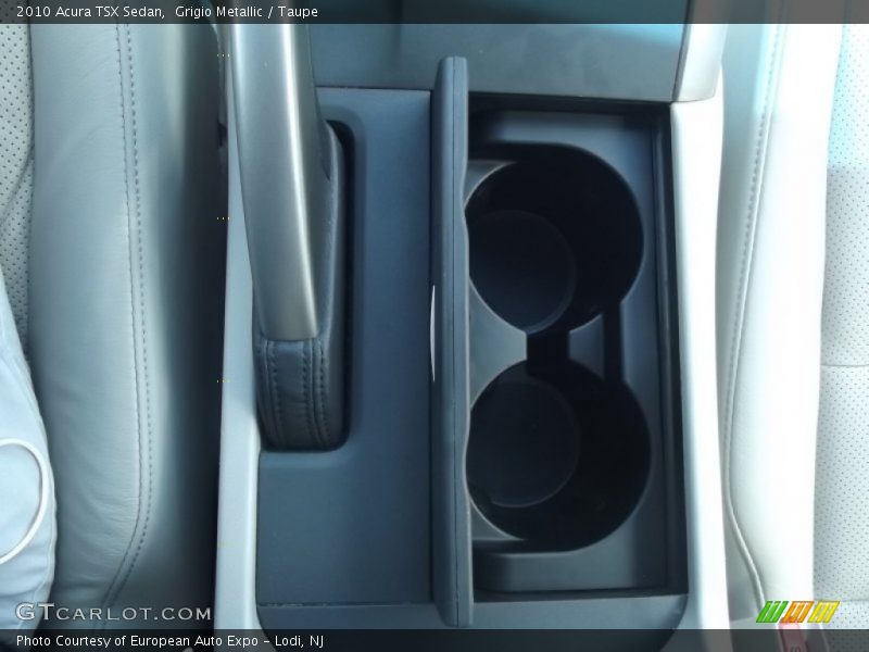 Grigio Metallic / Taupe 2010 Acura TSX Sedan