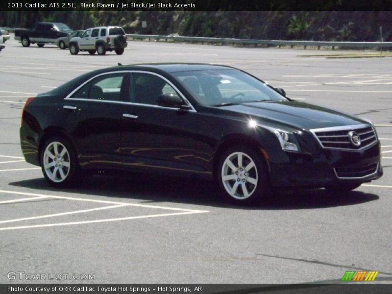 Black Raven / Jet Black/Jet Black Accents 2013 Cadillac ATS 2.5L