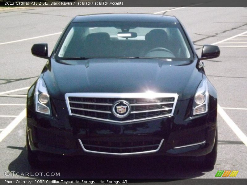 Black Raven / Jet Black/Jet Black Accents 2013 Cadillac ATS 2.5L