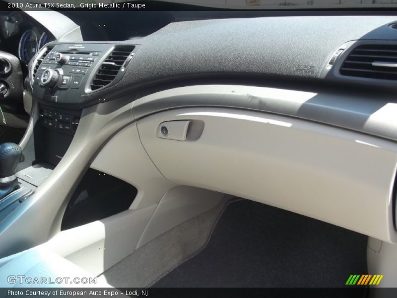 Grigio Metallic / Taupe 2010 Acura TSX Sedan