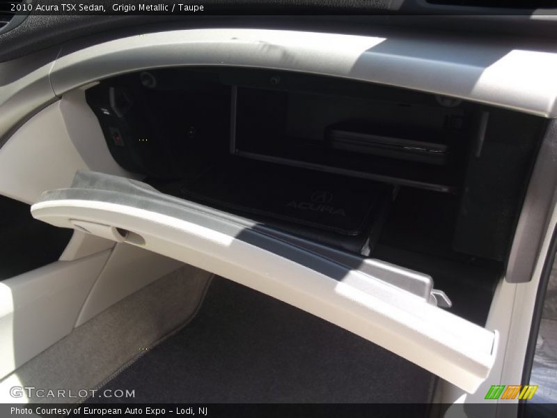 Grigio Metallic / Taupe 2010 Acura TSX Sedan