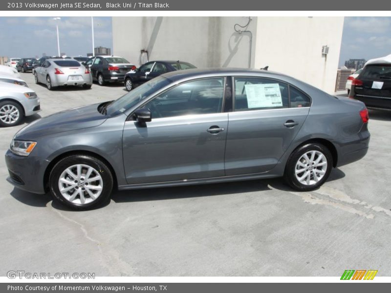 Black Uni / Titan Black 2013 Volkswagen Jetta SE Sedan