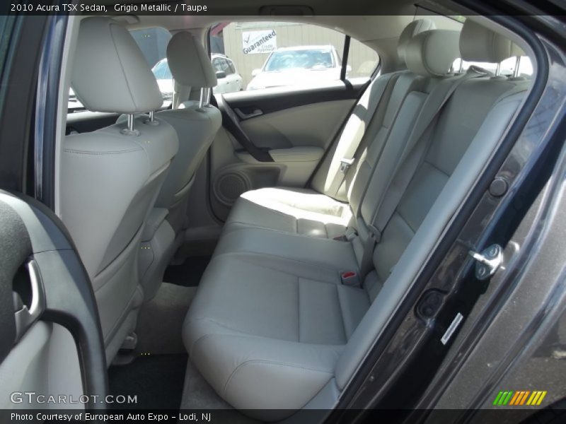Grigio Metallic / Taupe 2010 Acura TSX Sedan