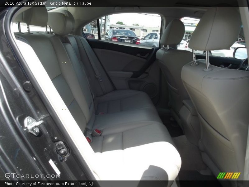 Grigio Metallic / Taupe 2010 Acura TSX Sedan