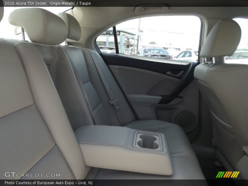 Grigio Metallic / Taupe 2010 Acura TSX Sedan