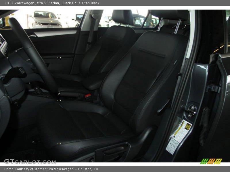 Black Uni / Titan Black 2013 Volkswagen Jetta SE Sedan