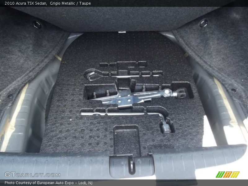 Grigio Metallic / Taupe 2010 Acura TSX Sedan