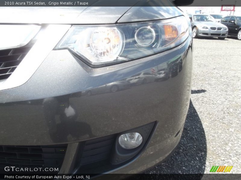 Grigio Metallic / Taupe 2010 Acura TSX Sedan