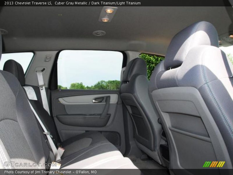 Cyber Gray Metallic / Dark Titanium/Light Titanium 2013 Chevrolet Traverse LS